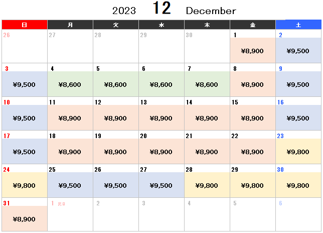 ユニバクリスマス2023混み具合は？